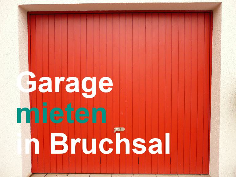 Garage mieten in Bruchsal
