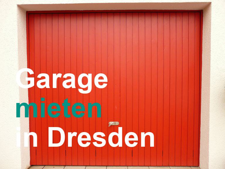 Garage mieten in Dresden