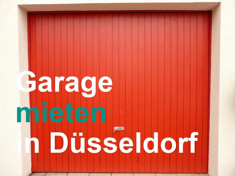 Garage mieten in Düsseldorf